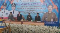 Dinas Pendidikan dan Kebudayaan Lampung Utara, Lantik 454 Kepala Sekolah dan Pengawas Sekolah