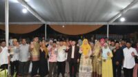 Walikota Metro Bersama Wakilnya, Kompak Hadiri Halal Bihalal di Metro Selatan