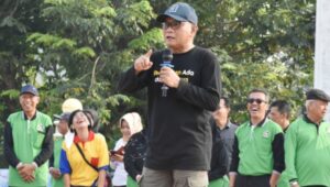 Wakil Walikota Metro Hadiri Kegiatan Senam Bersama LLI