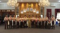 Bupati Lampung Utara Menerima Audiensi Ketua Pramuka Kwartir Cabang Lampung Utara di Rumah Jabatan Bupati