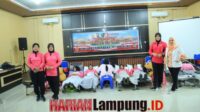 Memperingati HUT Bhayangkara Ke 77, Polres Tulang Bawang Barat Gelar Donor Darah