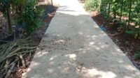 Pemanfaatan Dana Desa 2023 Pemerintah Pekon Sri Rahayu Bangun Jalan Rabat Beton