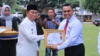 Kejari Lampura Serahkan 22 Unit Kendaraan Dinas Milik Pemkab Lampung Utara