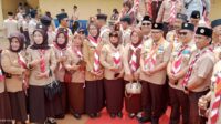 Peringatan Hari Pramuka Ke= 62,Kwarda Lampung Gelar Apel Besar  Tingkat Daerah Lampung di  Lampung Utara