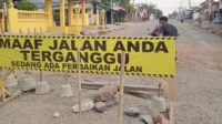 Pemkot Metro Laksanakan Pembangunan Jalan, Masyarakat Pertanyakan Status Bongkaran Aspal