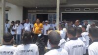 Bela Hak Rakyat, Ratusan Anggota Laskar Lampung Indonesia Sampaikan Sikap kepada Pengadilan Kalianda
