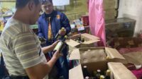 Sepekan Razia, Polres Pringsewu Sita Ratusan Botol Miras