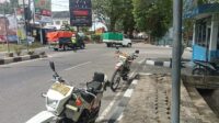 Sat lantas Polres Bangka Barat Meningkatkan Patroli Lalu Lintas Untuk Keamanan Jalan Raya