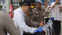 Pos Lantas Kota Krui Polres Pesisir Barat di Resmikan Oleh Wakapolres Rafli Yusuf Nugraha