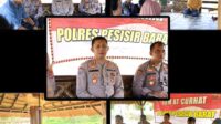 Kapolres Pesisir Barat Pimpin Langsung Kegiatan Jum,at HARIANLAMPUNG