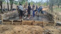 Pemeritahan Tiyuh Mekar Jaya Bangun Jembatan dan Ketahanan Pangan Gunakan Dana Desa Tahun 2023
