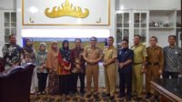 Walikota Metro Sambut Kedatangan Tim BPK RI