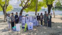 Logistik Pemilu 2024 Menuju Daerah Terpencil Pulau Pisang di Kawal Ketat Polres Pesisir Barat