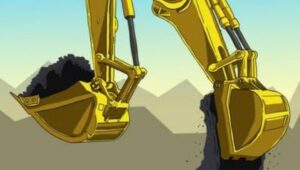 Enam Excavator Terbidik Aktif Bekerja di Tambang Galian C Sendang Agung