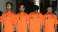 Empat Tersangka Tindak Pidana Narkotika Ditangkap Polisi