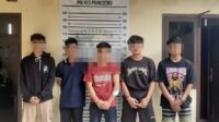 Lima Remaja Diamankan Polisi dan Warga Saat Hendak Perang Sarung di Gadingrejo
