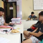 Pulang kampung, Buronan Pencuri handphone Di Tangkap Polisi