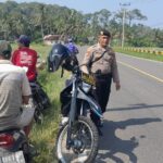 Dalam Rangka Operasi Sikat Krakatau 2024, Sat gas Preventif Polres Pesisir Barat lakukan patroli