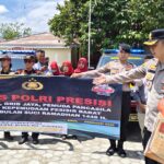 Dalam Rangka Menyambut Ramadan 1446 H, Kapolres Pesisir Barat Pimpin Langsung Bakti Sosial, Berbagi Pada Masyarakat Yang Membutuhkan
