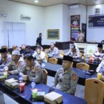 Ketua DPC AJOI Lampura Hadiri Telekonferensi Buka Puasa Bersama Polri Dan Media