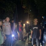 Gerak Cepat Sat Lantas Polres Pesisir Barat Tangani Kecelakaan Tunggal di Pekon Pemerihan