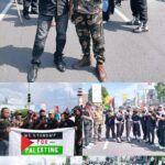 Aksi Lampung Bersama Palestina JILID III Puluhan Ribu Masyarakat Lampung  1.000 Diantaranya Anggota Grib Jaya Provinsi Lampung Jadi Garda Terdepan