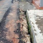 Jalan Pemukiman di Iring Mulyo Rusak Berat Akibat Ulah Oknum, Masyarakat Pinta Pemkot Bersikap