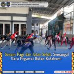 Senam Pagi dan Jalan Sehat, Semangat Baru Pegawai Rutan Kotabumi