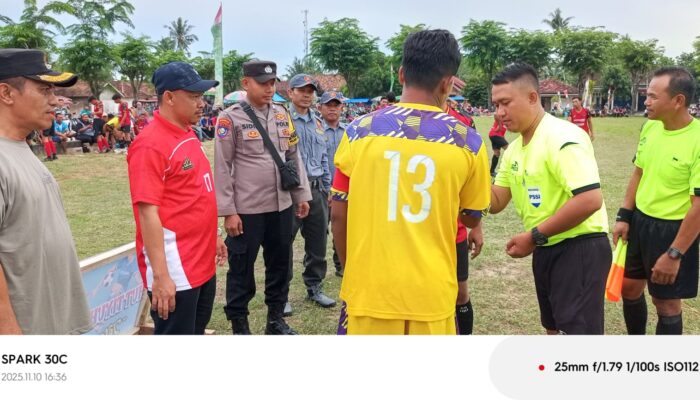 Open Tournamen Cup Sepak Bola Resmi Digelar, Memperingati Hari Jadi Tiyuh Suka Jaya Yang Ke-43 Tahun