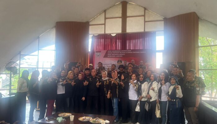 Koordinasi dan Konsolidasi Ali Yasir SH Ketua Pekat IB Mesuji di Kantor DPW Pekat IB Lampung