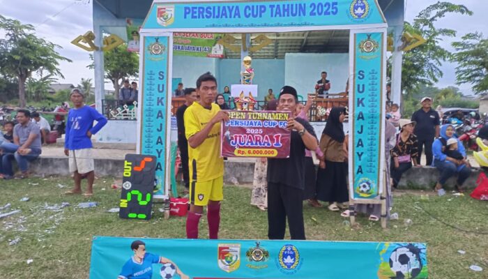 Persijaya Unggul 4-0 Lawan Tun FC,Dalam Rangka Peringati HUT Tiyuh Suka jaya