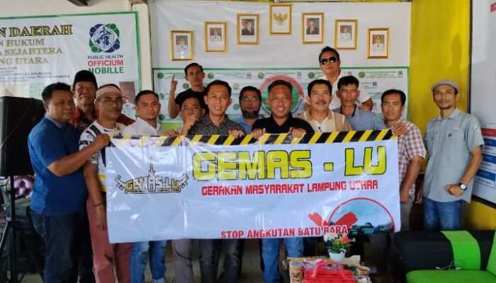 Rakor Persiapan GEMAS -LU Tolak Armada Batu Bara yang Melintasi Lampung Utara