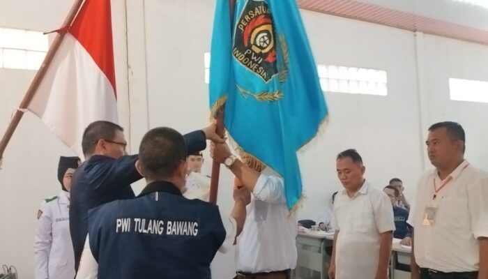 Konfercab Selesai Di Gelar, Erwinsyah Nahkodai PWI Tulang Bawang Periode 2026-2029