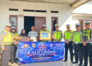 Semarak HUT Lalu Lintas Bhayangkara Ke- 71 Satlantas Polres Tulang Bawang Hadir Berbagi,Peduli dan Edukasi Masyarakat