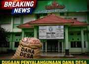 Patut di Periksa Diduga Oknum kades Baturaja Sungkai Utara Mark-up Dana Operasional Desa TA.2024-2025