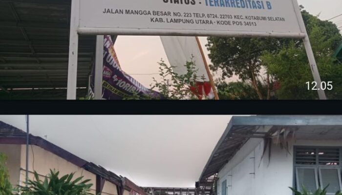 Diduga Proyek Siluman Tanpa Papan Informasi di SMA Selamat Riadi Kotabumi Lepaskan Dog Resahkan Warga