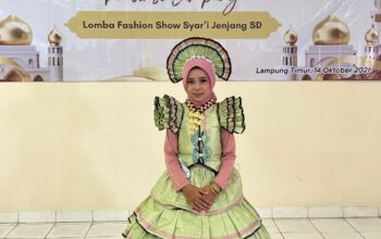 Juwita Nasita Putri Siswi SDN Peraduan Waras Abung Timur Harumkan Nama Sekolahnya