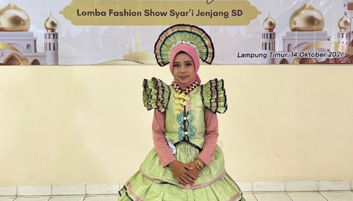 Juwita Nasita Putri Siswi SDN Peraduan Waras Abung Timur Harumkan Nama Sekolahnya