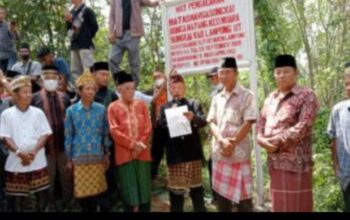 Sengketa Tapal Batas Lampura -Tubaba Kembali Mencuat Masyarakat Adat Buai Perja Desak Pilkades Batal